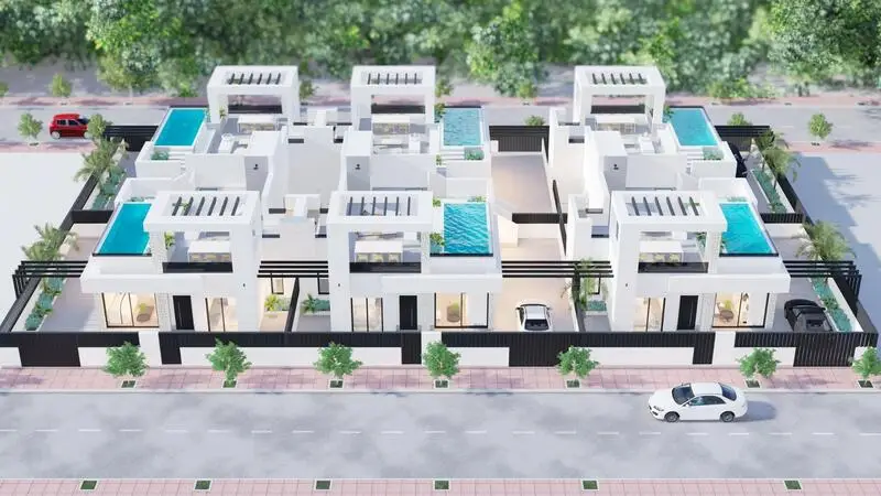 Dúplex 3 Dormitorios Obra Nueva Complejo Privado Murcia