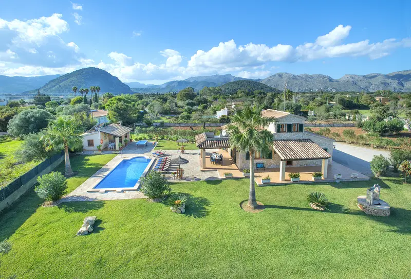 Piso 4 Dormitorios Mallorca Piscina Privada Vistas Montaña