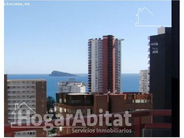 Apartamento en Playa Levante Benidorm con Piscina y Jardin