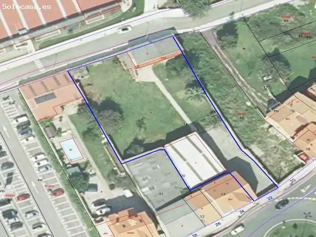 Terreno 1622m2 Santander Urbano Intensivo