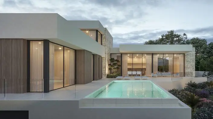 Villa de Lujo 4 Dormitorios Moraira Costa Blanca