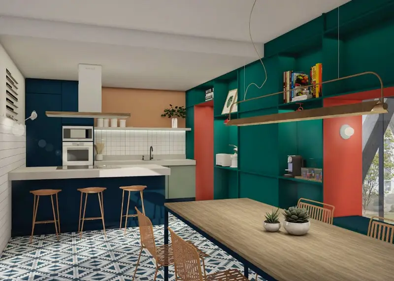 Coliving Vitoria: Apartamentos sostenibles con terraza y gimnasio