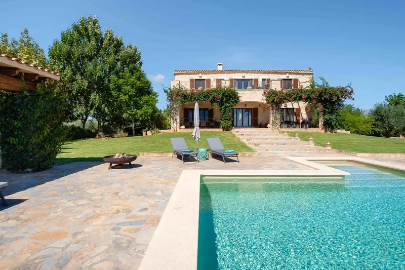 Casa Rural con Vistas al Mar en Alqueria Blanca Mallorca