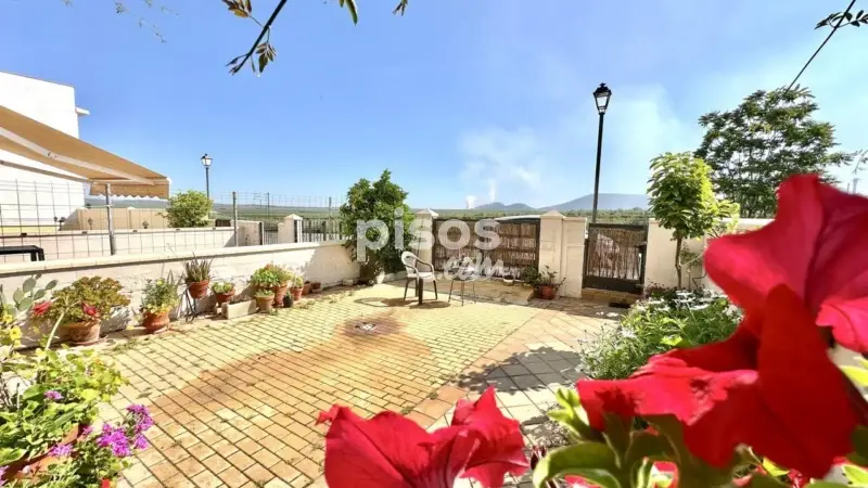 Chalet Adosado en Fuente de Piedra con Patio y Terrazas