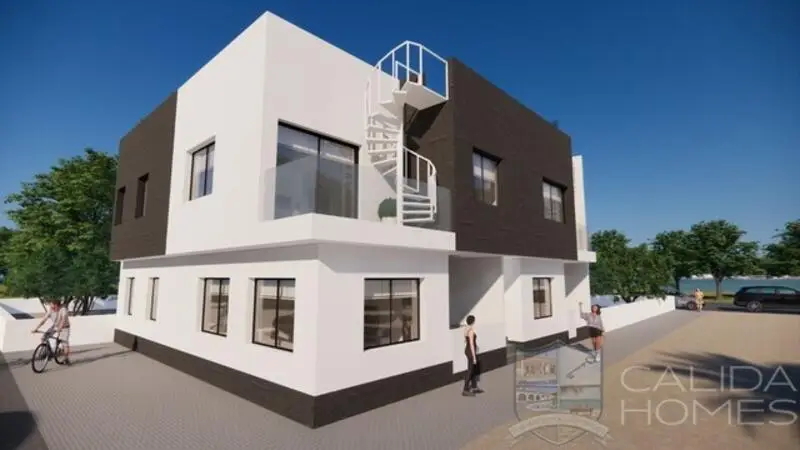 Apartamento en venta Villaricos 3 dormitorios 2 baños cerca de la playa