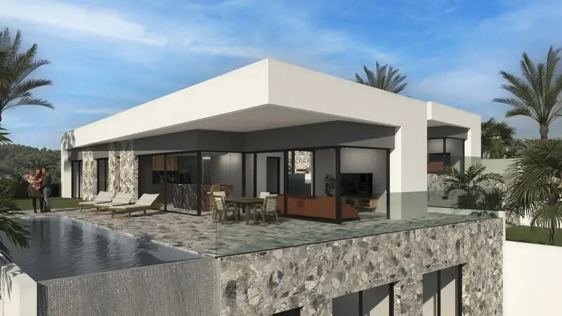 Villa Lujo 4 Dormitorios Finestrat Piscina Vistas Benidorm