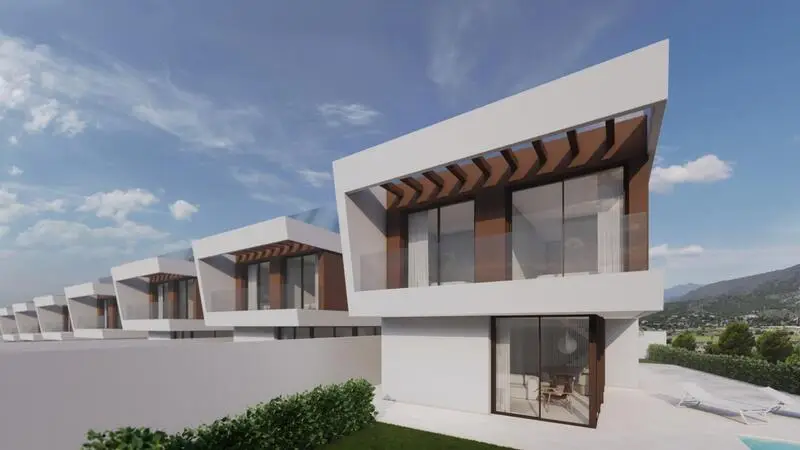 Villa Moderna en Finestrat Costa Blanca con Vistas al Mar
