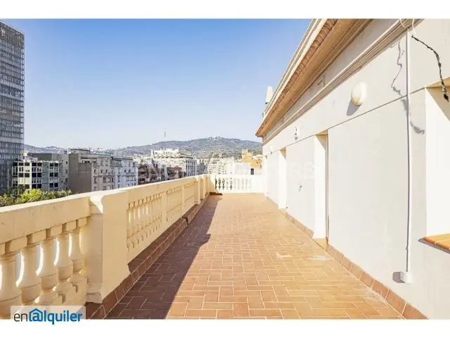 Alquiler Loft Terraza Ascensor Gracia 3 Dormitorios