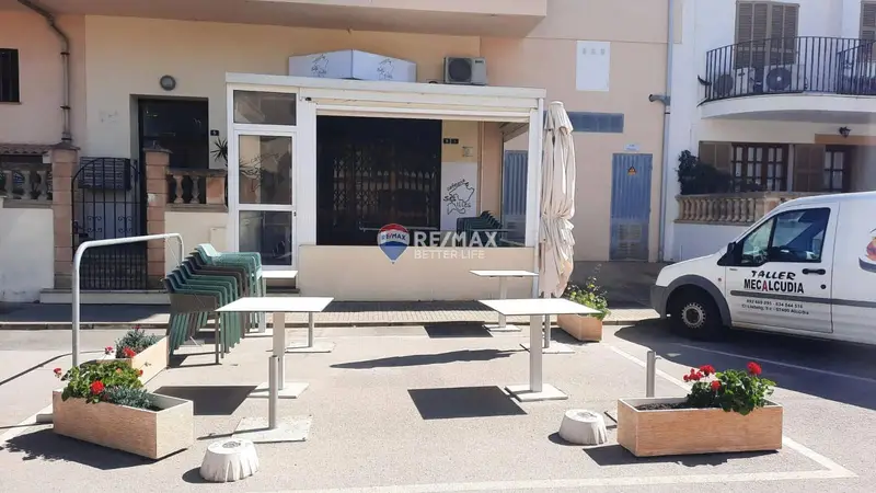 Alquiler Local Comercial Alcúdia Cafetería Bar con Terraza