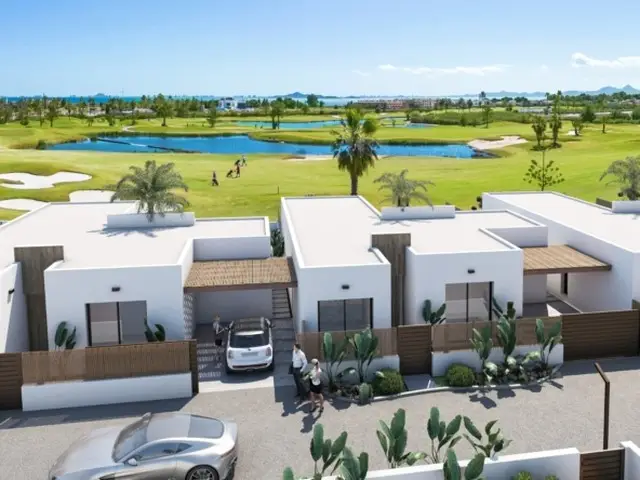 Villa 3 Dormitorios Los Alcázares Piscina Privada