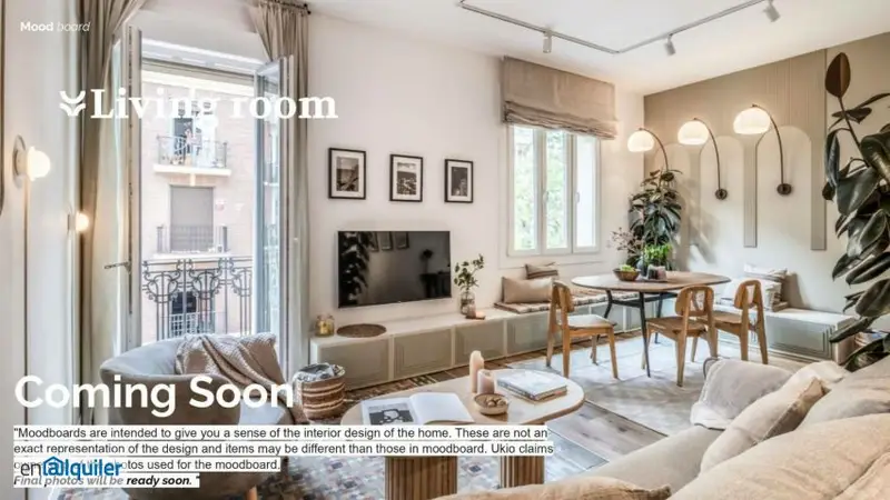 Alquiler Apartamento Amueblado 2 Dormitorios Moncloa Arava