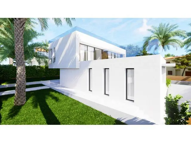 Villa Exclusiva en Construcción: Lujo y Tranquilidad Mediterránea