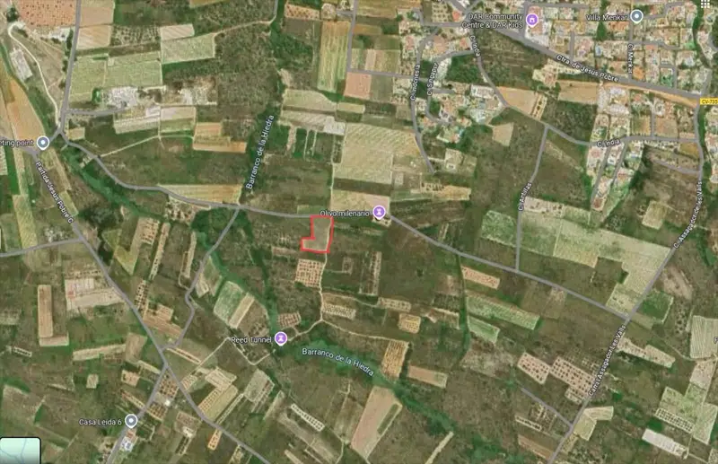 Terreno Rustico en Alquiler Javea Montgo