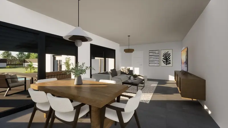 Villa Moderna en Pinoso con Piscina Privada y Placas Solares