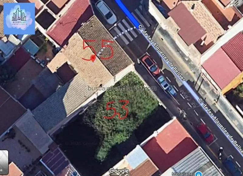 Parcelas Urbanas en Venta Valencia: 443m2, 3 alturas, Atico y Sotanos
