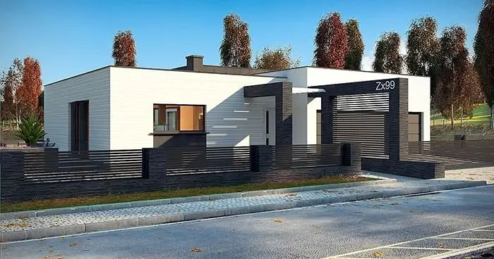 Modelo 1269 Vivienda Unifamiliar Moderna