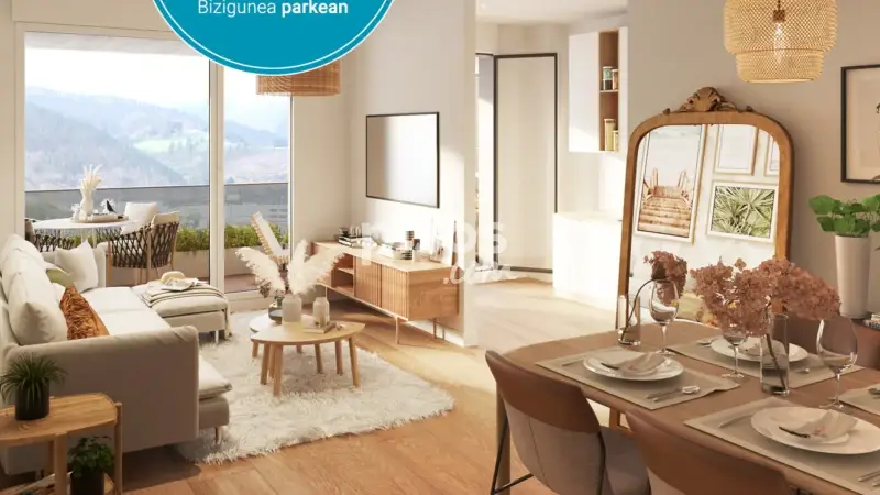 Piso en venta Elgoibar 88m2 3 habitaciones 2 baños terraza ascensor