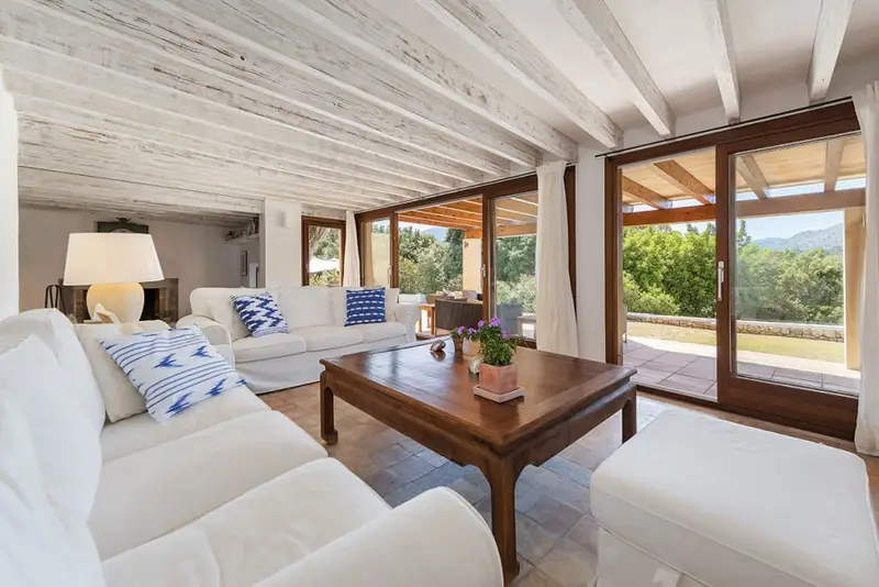 Chalet en venta Pollensa Mallorca vistas piscina 3 dormitorios
