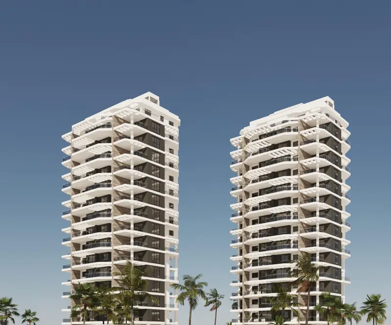 Apartamento en Calpe con Piscina y Terraza cerca de la Playa