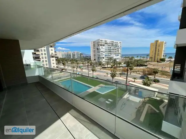 Alquiler Piso Lujo Playa San Juan Piscina 3 Dormitorios