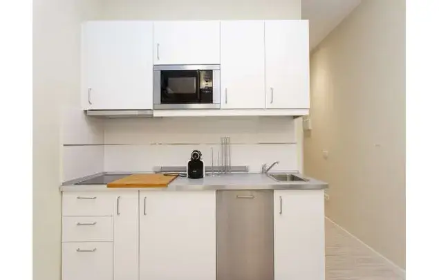 Estudio 29m² Madrid Almagro Moderno Bien Equipado