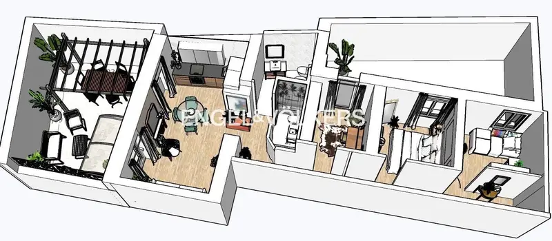 Apartamento en venta Madrid ciudad  Ibiza  86m2 2 dormitorios