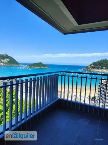 Alquiler Piso Donostia Bahia Concha 2 Dormitorios 2 Baños Garaje