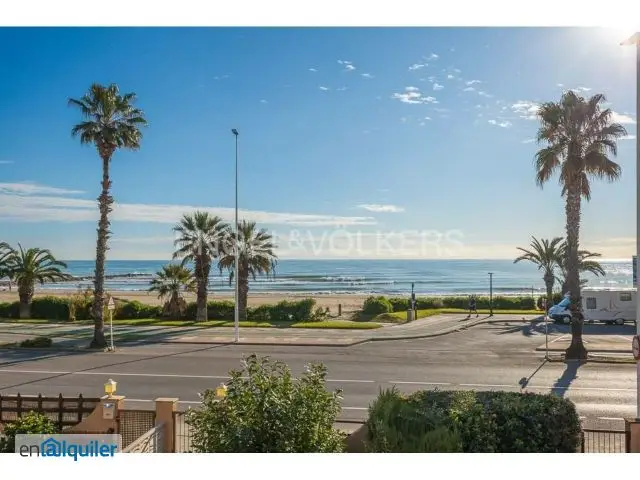 Alquiler Adosado Primera Linea de Playa Grao Castellon
