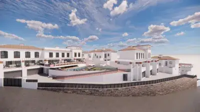 Casa adosada en Torrox con vistas al mar
