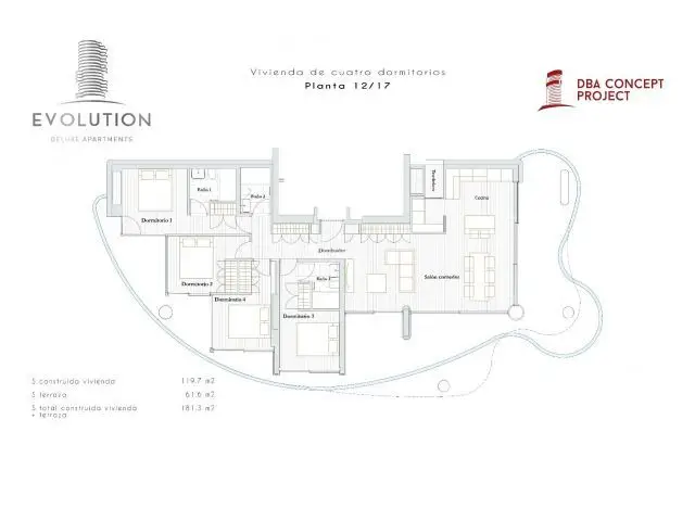 Apartamentos de Lujo en Calpe 4 Dormitorios 3 Baños Vistas Panoramicas