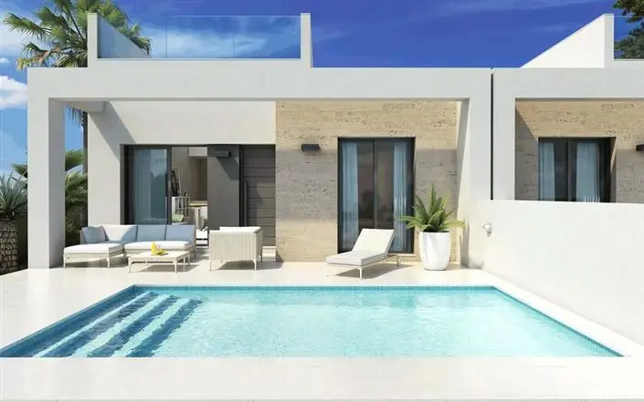 Bungalow en Daya Nueva Alicante 2 dormitorios piscina privada