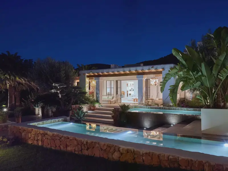 Villa de Lujo en Ibiza 6 Dormitorios con Licencia Alquiler