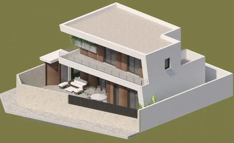 Villa Moderna 3 Dormitorios Benijofar Costa Blanca