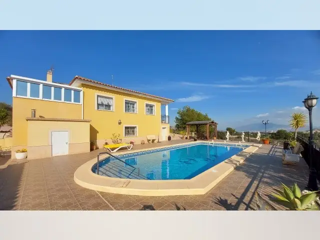 Casa Rural de Lujo 5 Dormitorios Totana Vistas Montaña Piscina