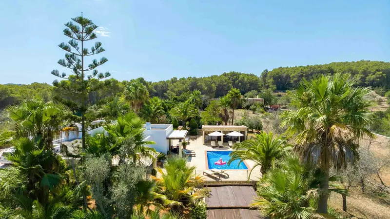 Casa Villa 4 Dormitorios Piscina Ibiza Alquiler Familia