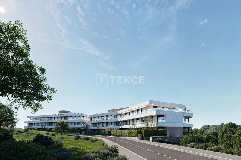 Apartamentos en Estepona cerca de campos de Golf