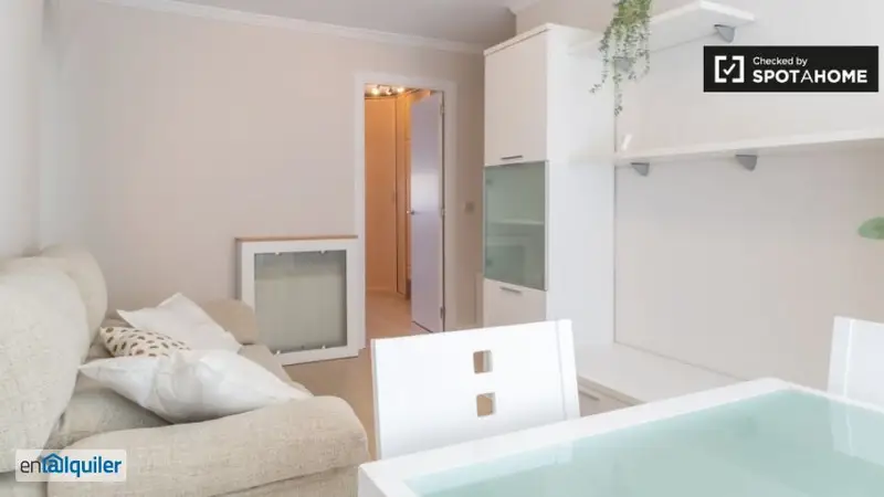 Rent furnished apartment air conditioning Madrid