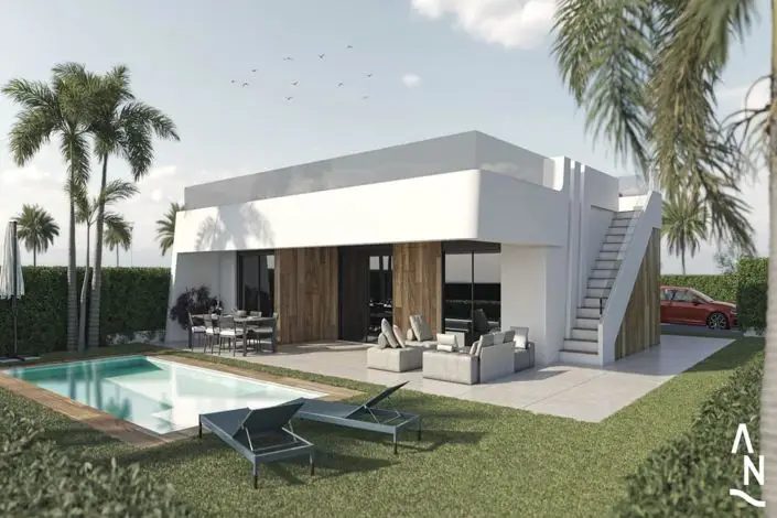Villa 3 Dormitorios Alhama Primera Linea Golf