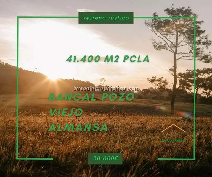 Parcela Rustica 41400m2 Almansa