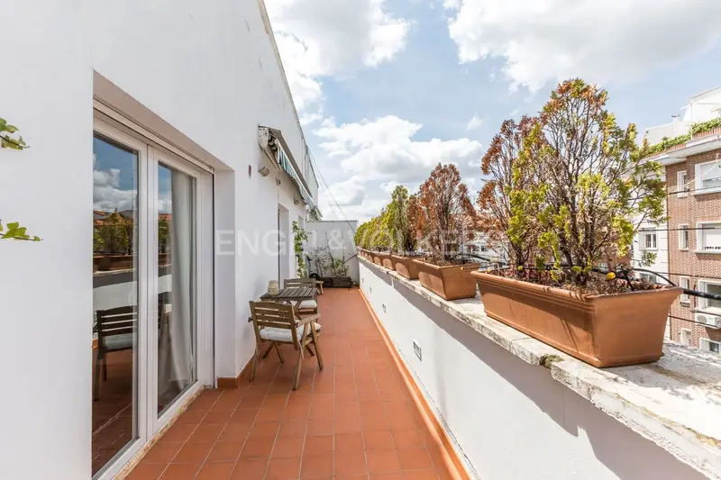 Atico en venta Cuatro Caminos Madrid 3 dormitorios terraza