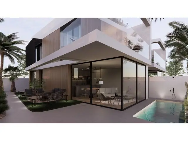 Villa de Lujo en La Torre Horadada con Piscina Privada