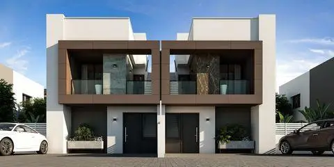 Casa Adosada en Denia con Piscina y Jardin Privado