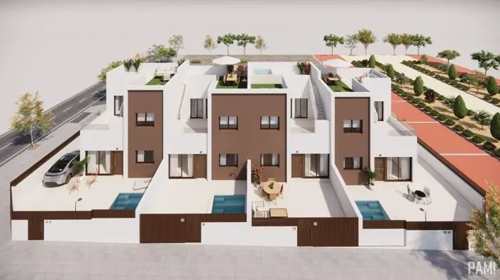 3 Dormitorios Adosados y Villas Pilar de la Horadada