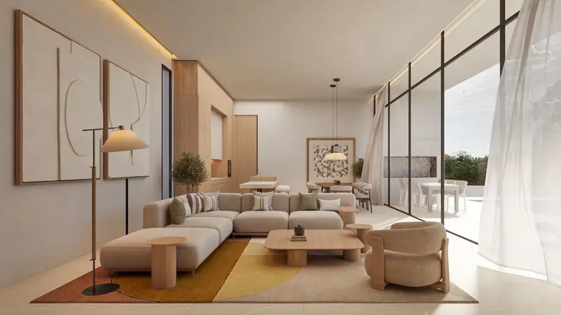 Chalet en Calpe con Piscina y Jardín