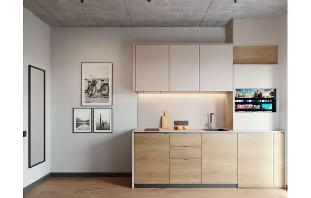 Studio Amueblado en Residencia Barcelona