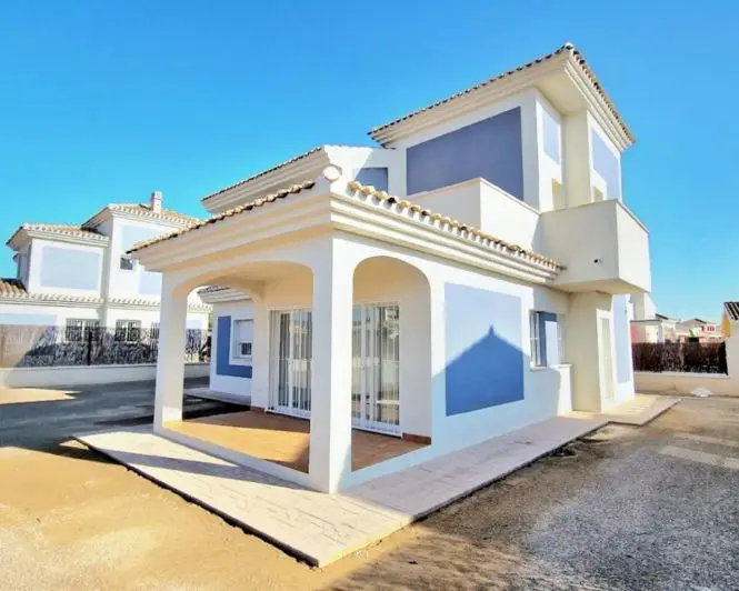 Villa 3 Dormitorios Lorca Nueva Estilo Mediterráneo