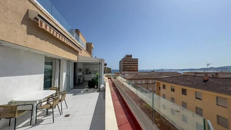 Ático en venta en Palma de Mallorca con vistas al mar