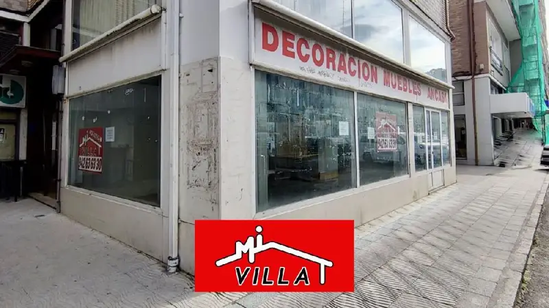 Venta Local Comercial Laredo Centro 480m2 Dos Escaparates