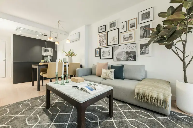 Apartamento 2 Dormitorios Madrid Alquiler Amueblado
