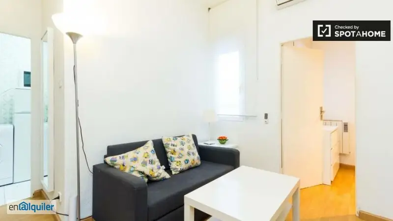 Apartamento 1 Dormitorio Retiro Madrid Amueblado Cerca Metro